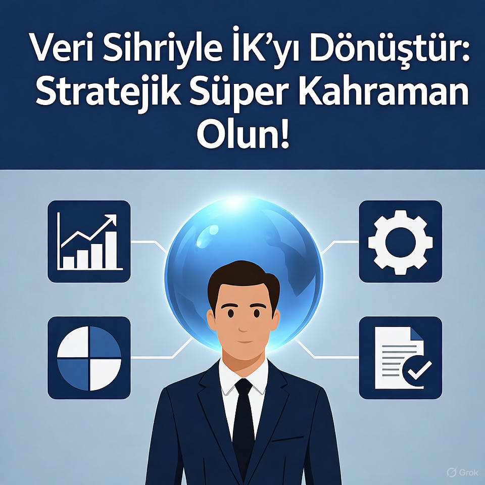 Veri Sihriyle İK'yı Dönüştür: Stratejik Süper Kahraman Olun!